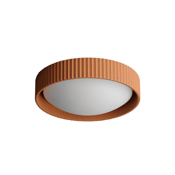 ET2 E25051-TRC LED Flush Mount, Terra Cotta