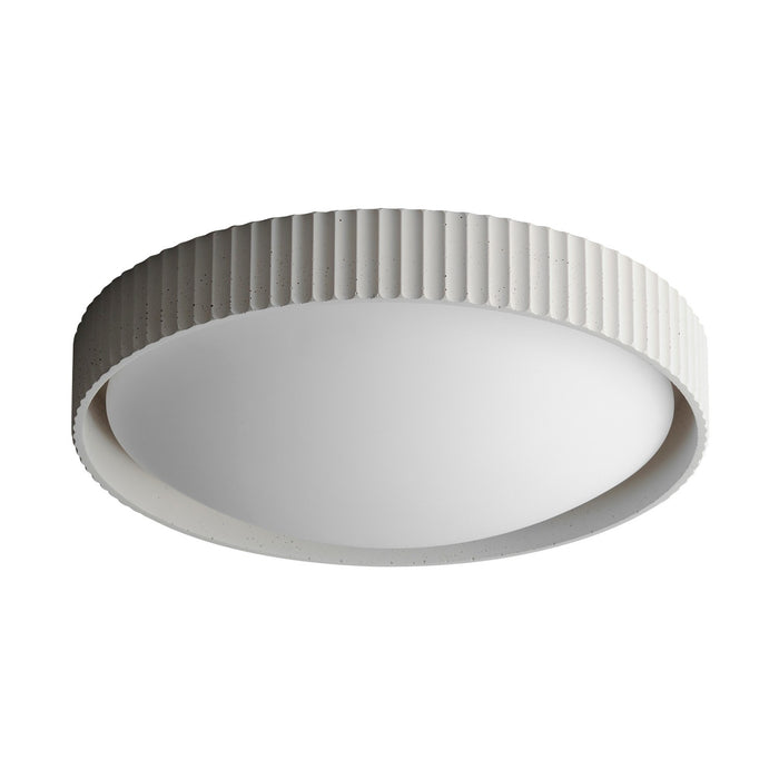 ET2 E25058-CHK LED Flush Mount, Chaulk White