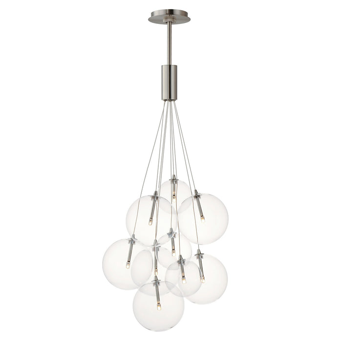 ET2 E25087-18SN LED Pendant, Satin Nickel