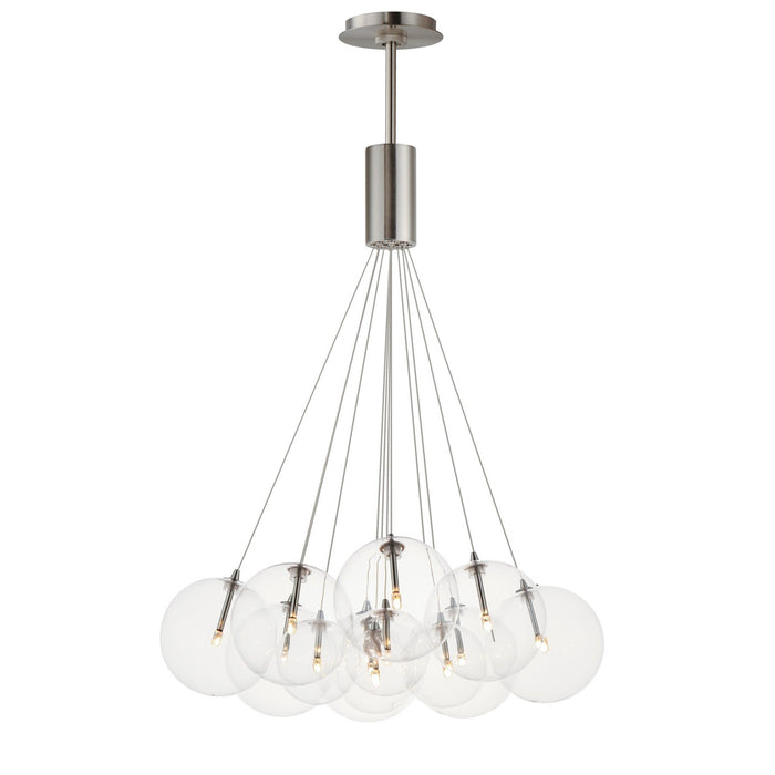 ET2 E25089-18SN LED Pendant, Satin Nickel