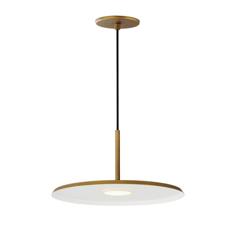 ET2 E34001-AB LED Pendant, Antique Brass