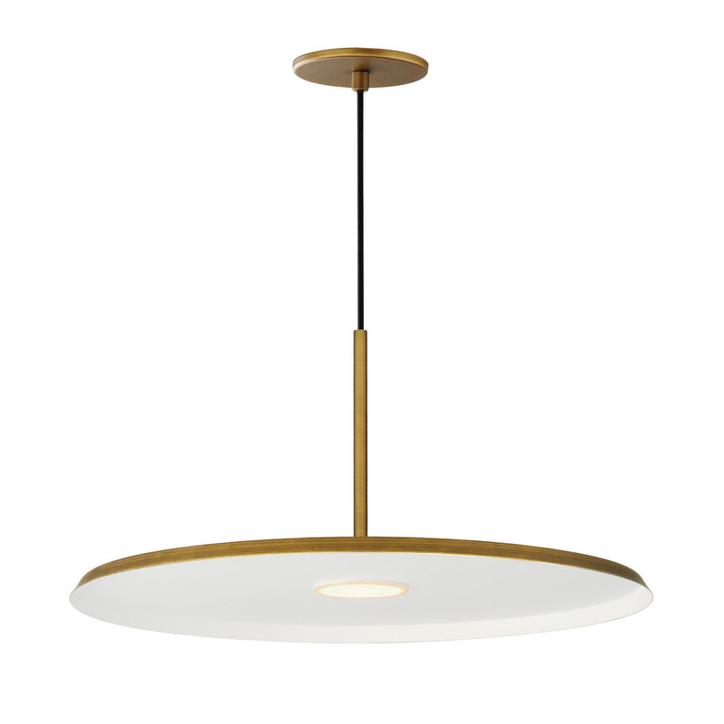 ET2 E34002-AB LED Pendant, Antique Brass