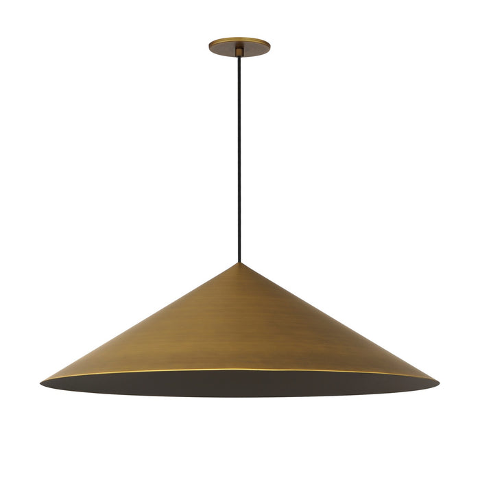 ET2 E34503-AB LED Pendant, Antique Brass