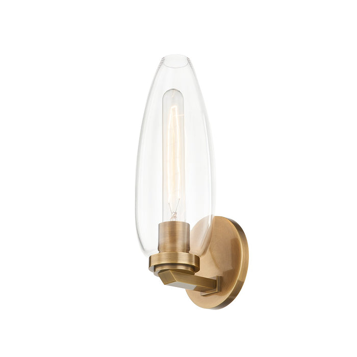 Troy Lighting B4313-PBR One Light Wall Sconce, Patina Brass