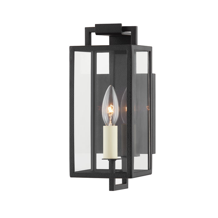 Troy Lighting B6380-FOR One Light Outdoor Wall Sconce, Forged Iron