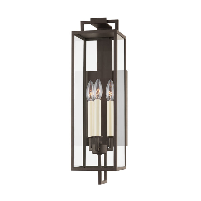 Troy Lighting B6382-TBZ Three Light Outdoor Wall Sconce, Textured Bronze