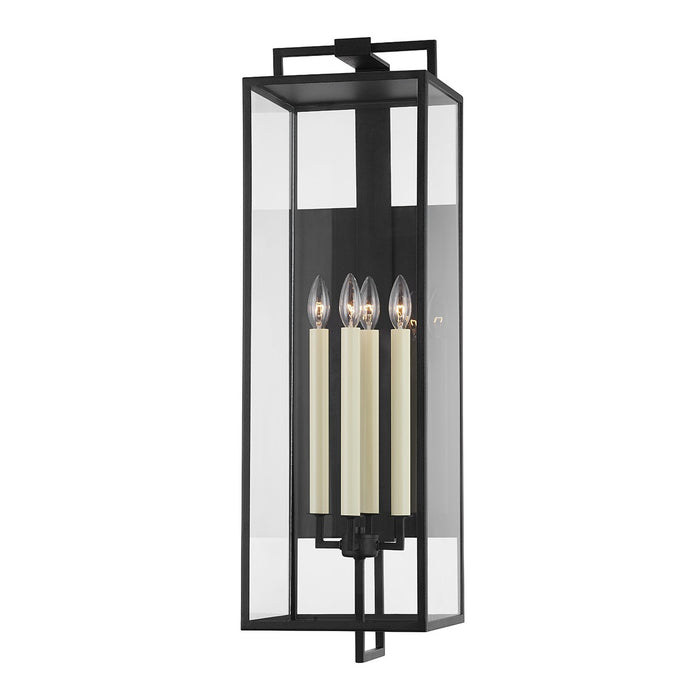 Troy Lighting B6384-FOR Four Light Outdoor Wall Sconce, Forged Iron