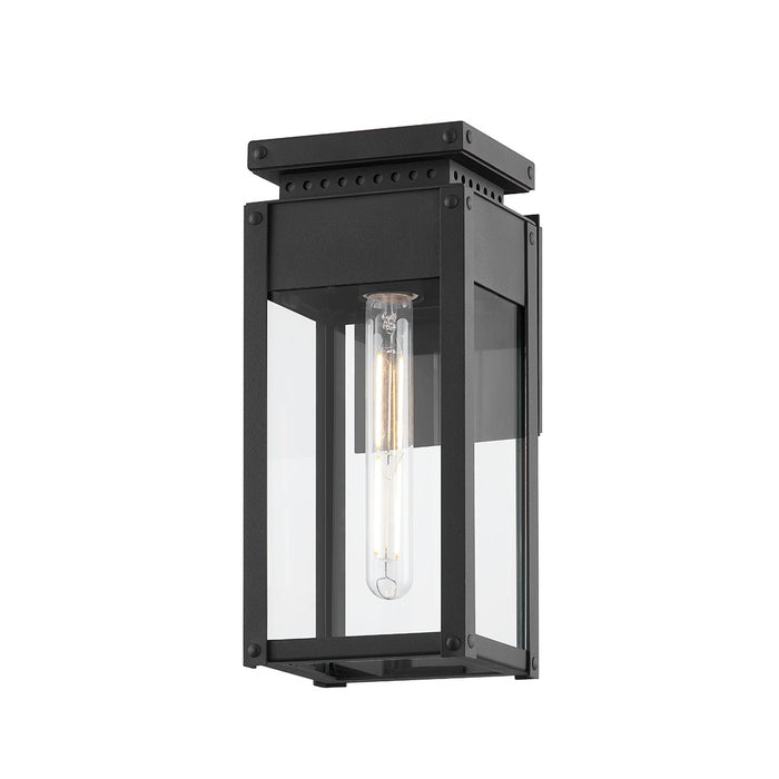 Troy Lighting B8513-TBK One Light Outdoor Wall Sconce, Textured Black