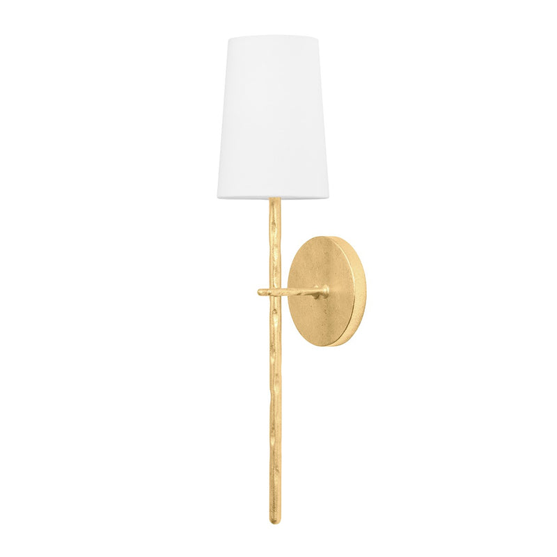 Troy Lighting B8827-VGL One Light Wall Sconce, Vintage Gold Leaf