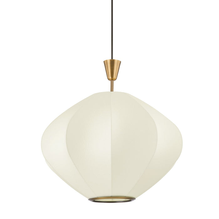 Troy Lighting F2722-PBR One Light Pendant, Patina Brass