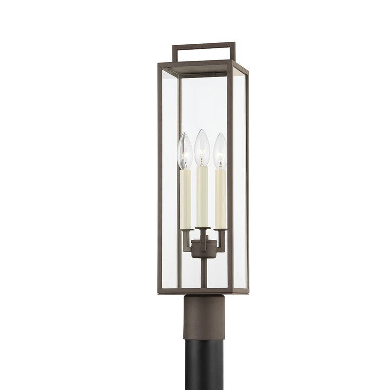 Troy Lighting P6385-TBZ Three Light Outdoor Post Mount, Textured Bronze