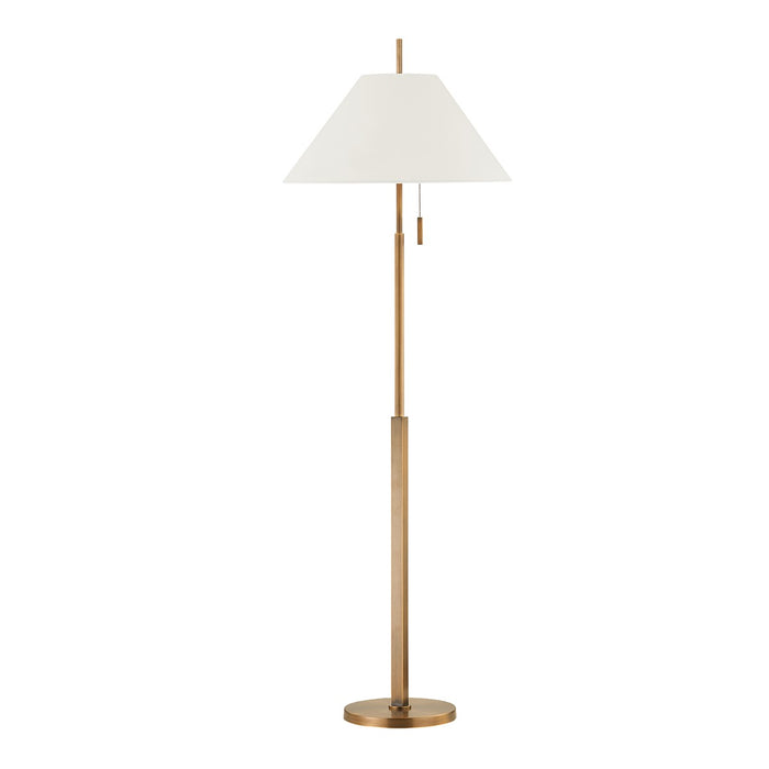 Troy Lighting PFL5769-PBR One Light Floor Lamp, Patina Brass