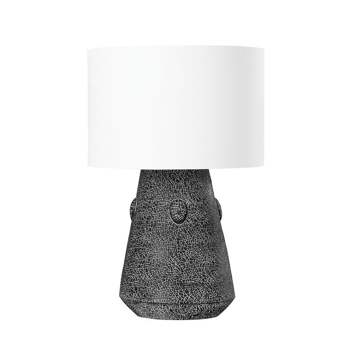 Troy Lighting PTL1021-CRB One Light Table Lamp, Ceramic Robins Egg Blue