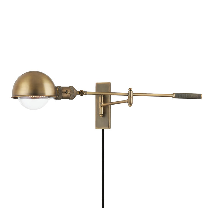 Troy Lighting PTL1108-PBR One Light Wall Sconce, Patina Brass