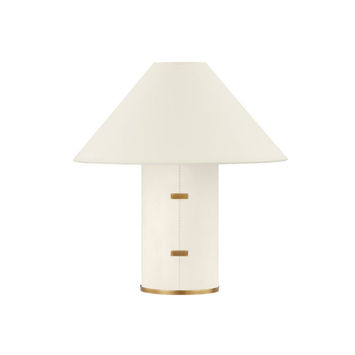 Troy Lighting PTL1315-PBR One Light Table Lamp, Patina Brass