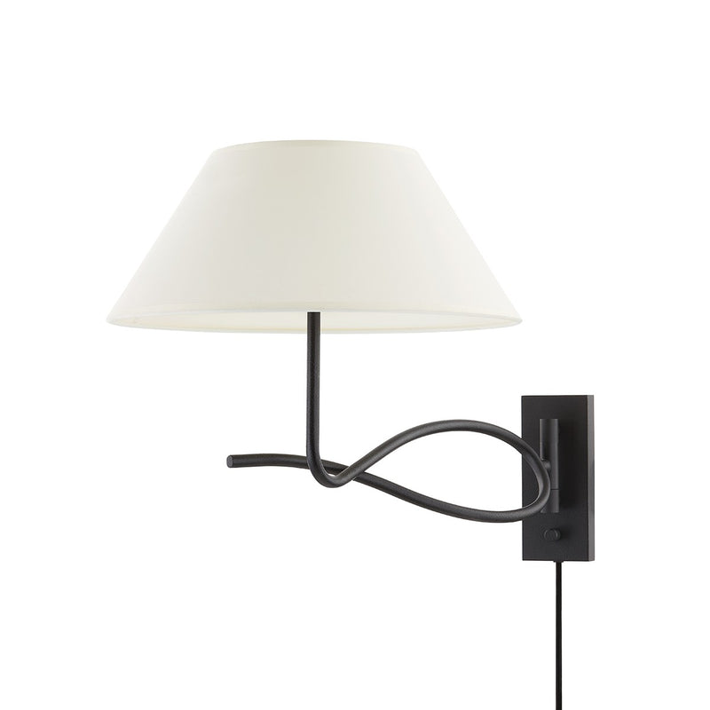Troy Lighting PTL1815-FOR Two Light Wall Sconce, Forged Iron