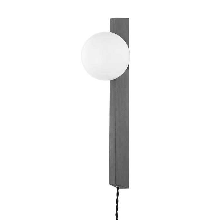 Troy Lighting PTL4219-GRA One Light Wall Sconce, Graphite