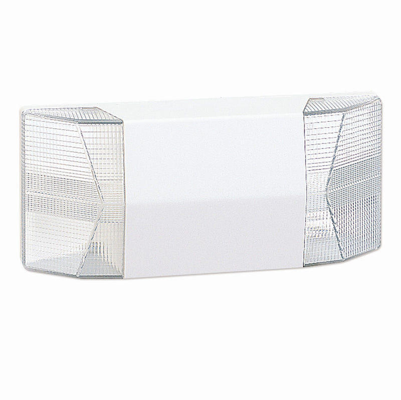 Nora Lighting NE-806LED Emergency Light with Integral Dual LED Heads, White