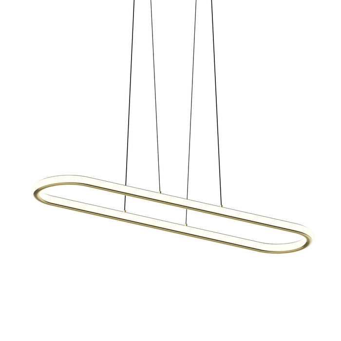 Sonneman 2242.14 LED Pendant, Brass