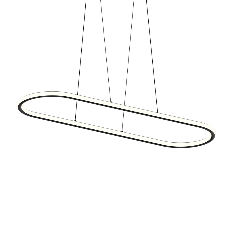 Sonneman 2243.25-35 LED Pendant, Satin Black