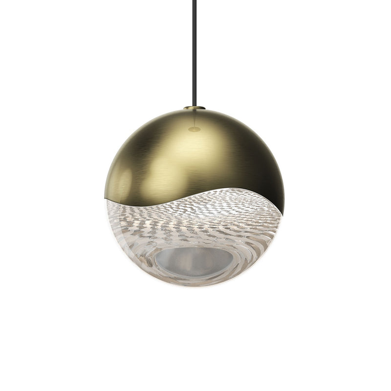 Sonneman 2910.14-LRG LED Pendant, Brass
