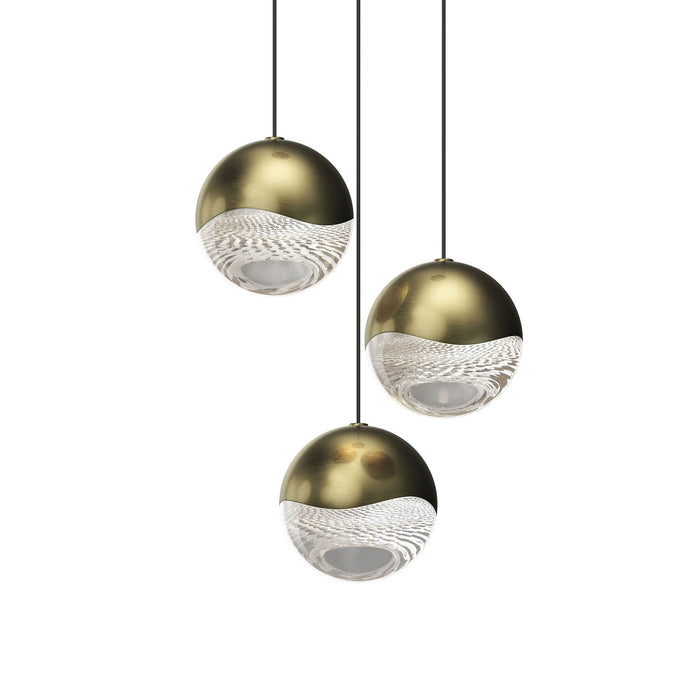 Sonneman 2914.14-LRG LED Pendant, Brass