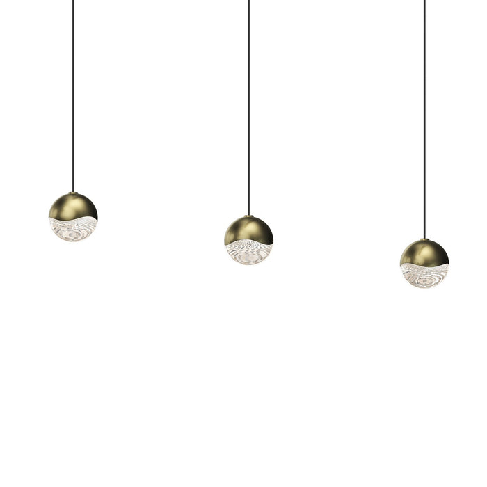 Sonneman 2920.14-SML LED Pendant, Brass