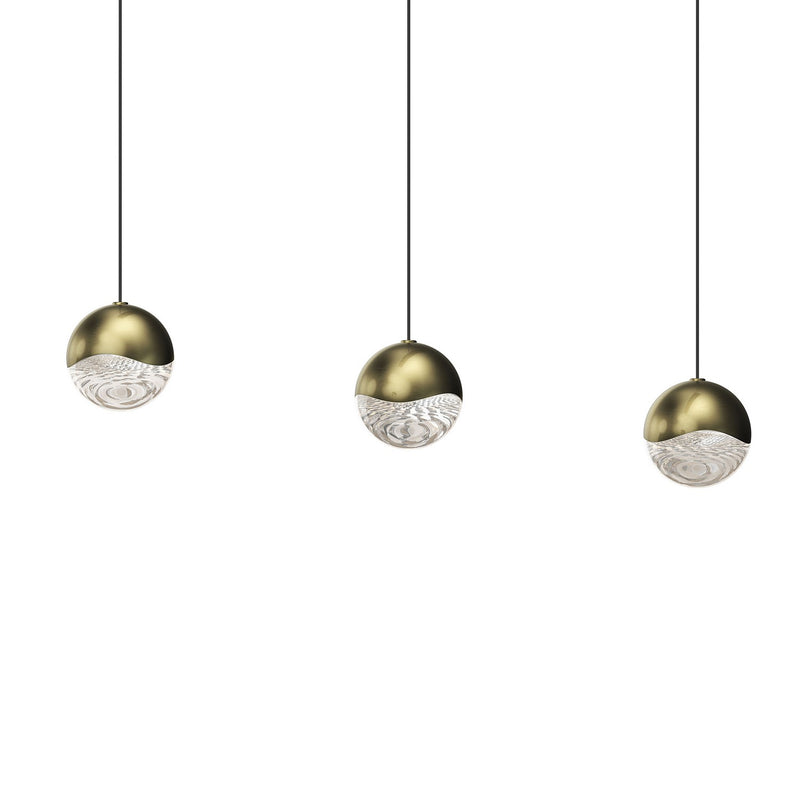 Sonneman 2920.14-MED LED Pendant, Brass