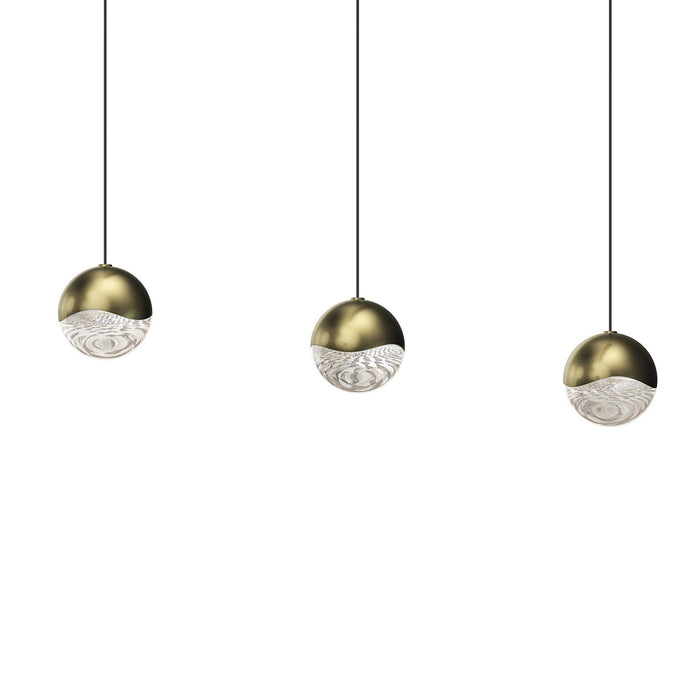 Sonneman 2920.14-MED LED Pendant, Brass