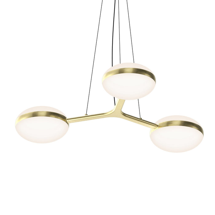 Sonneman 3612.14 LED Pendant, Brass