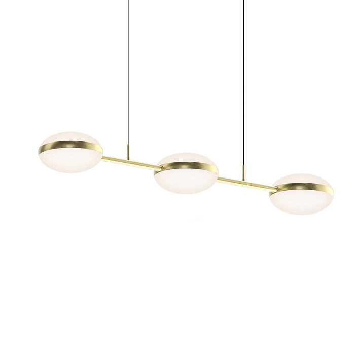 Sonneman 3613.14 LED Linear Pendant, Brass