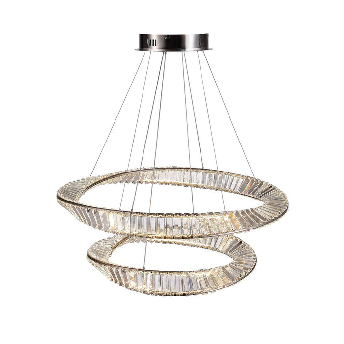 Artcraft AC6723SN LED Chandelier, Satin Nickel