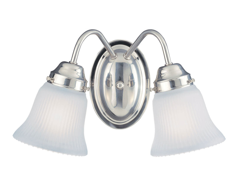 Savoy House 8-3280-2-SN Two Light Bath Bar, Satin Nickel