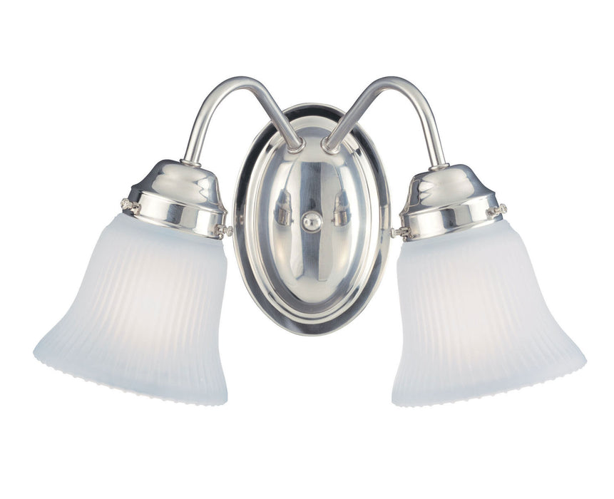 Savoy House 8-3280-2-SN Two Light Bath Bar, Satin Nickel