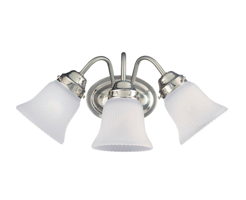 Savoy House 8-3280-3-SN Three Light Bath Bar, Satin Nickel