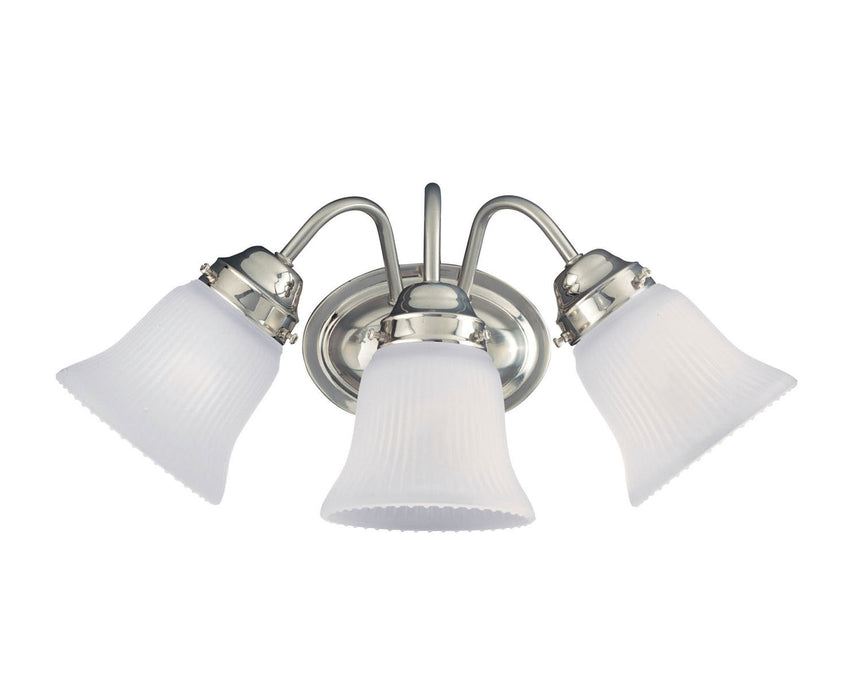 Savoy House 8-3280-3-SN Three Light Bath Bar, Satin Nickel
