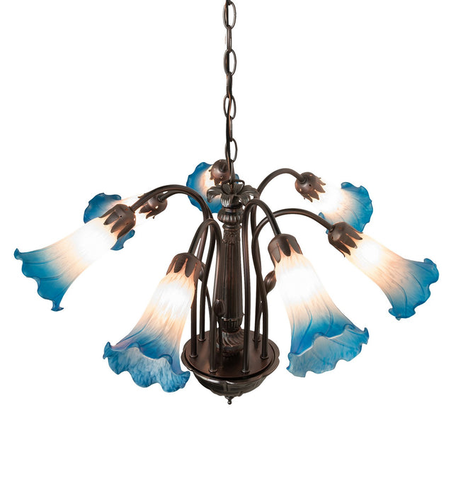 Meyda Tiffany 11687 Seven Light Chandelier, Mahogany Bronze