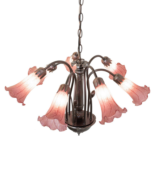 Meyda Tiffany 11704 Seven Light Chandelier, Mahogany Bronze