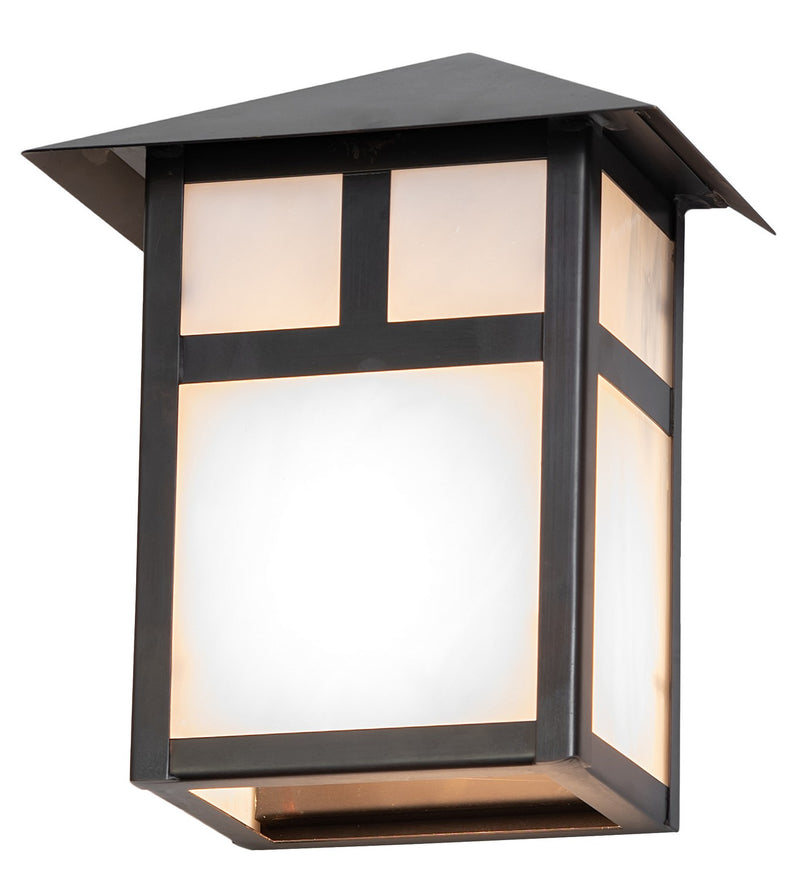 Meyda Tiffany 123600 One Light Wall Sconce, Craftsman Brown