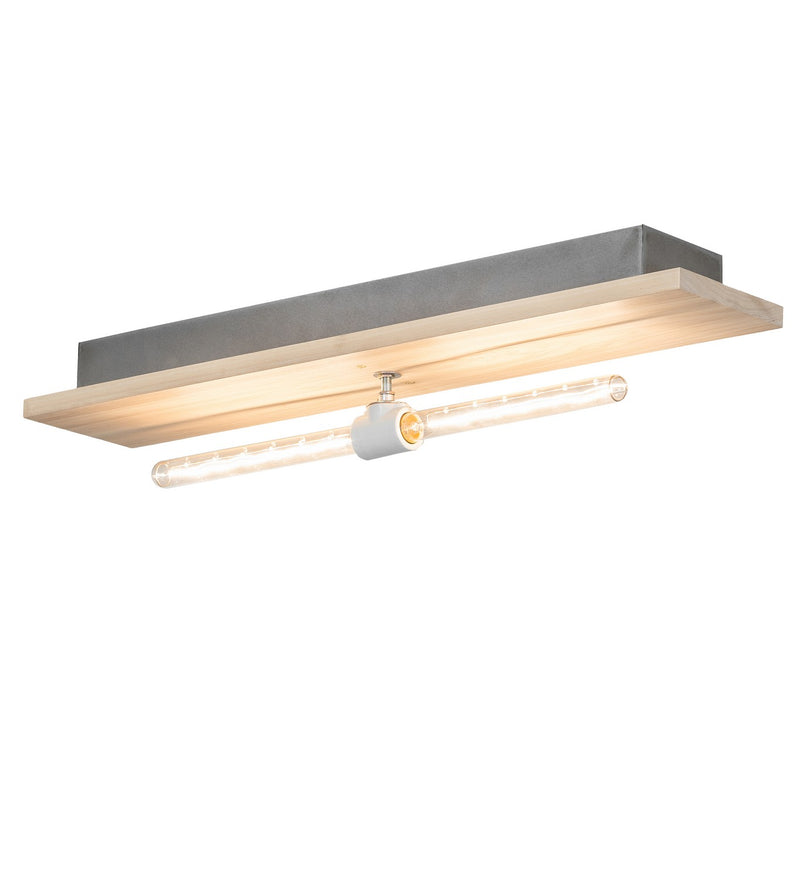 Meyda Tiffany 217349 LED Flushmount, Satin Clear