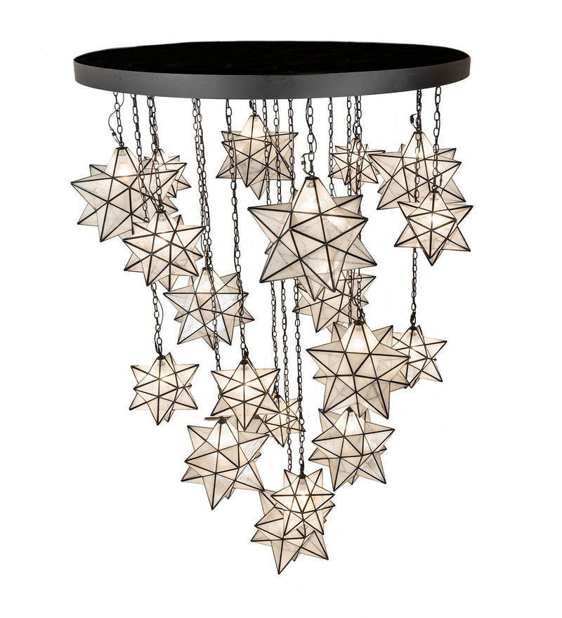 Meyda Tiffany 245098 19 Light Chandelier, Oil Rubbed Bronze