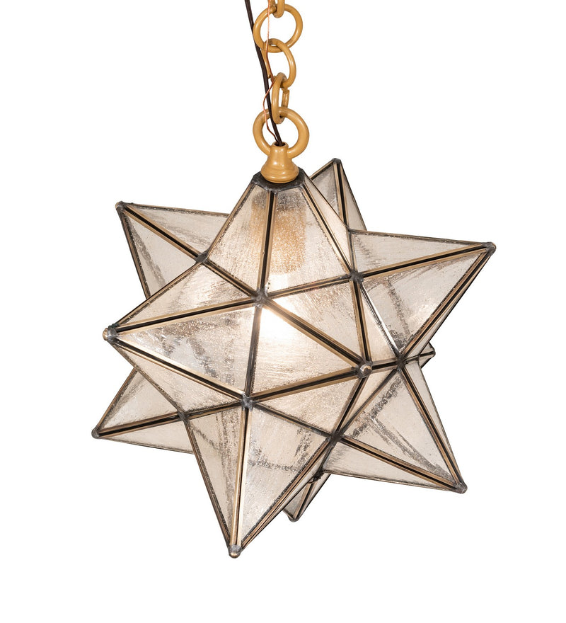 Meyda Tiffany 259110 One Light Pendant, Sahara Gold
