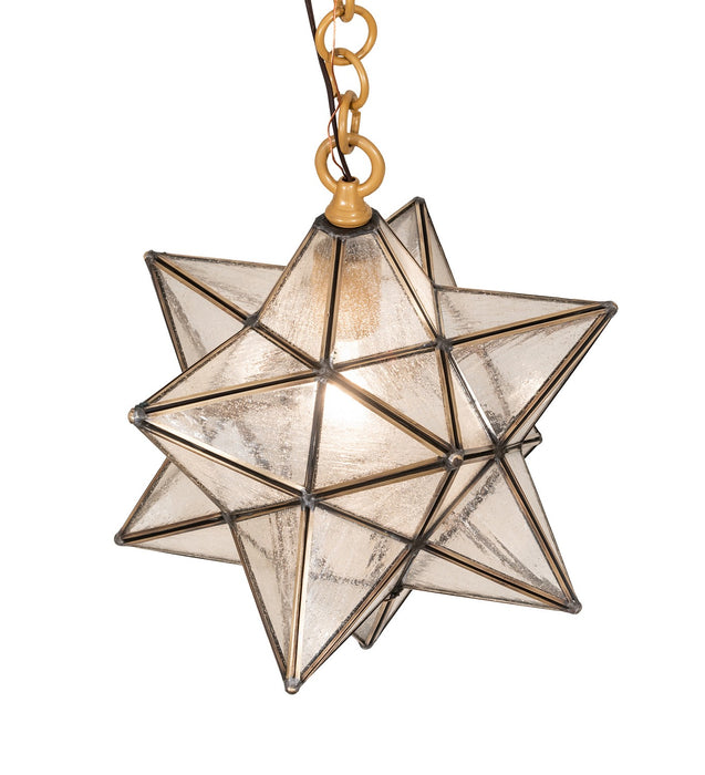 Meyda Tiffany 259110 One Light Pendant, Sahara Gold