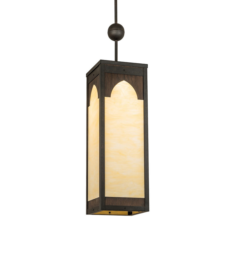Meyda Tiffany 259263 LED Pendant, Chestnut & Classic Rust