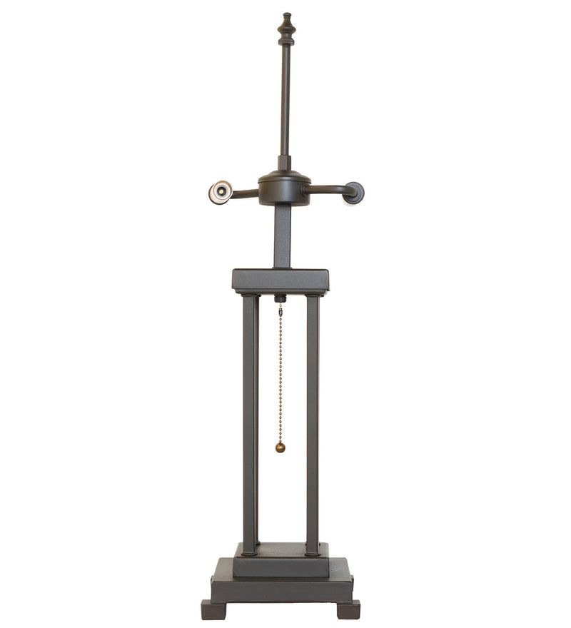 Meyda Tiffany 262040 Two Light Table Base, Oil Rubbed Bronze