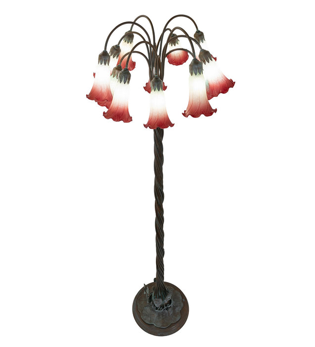 Meyda Tiffany 262109 12 Light Floor Lamp, Bronze