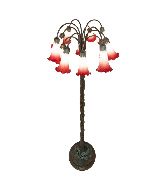 Meyda Tiffany 262113 12 Light Floor Lamp, Bronze
