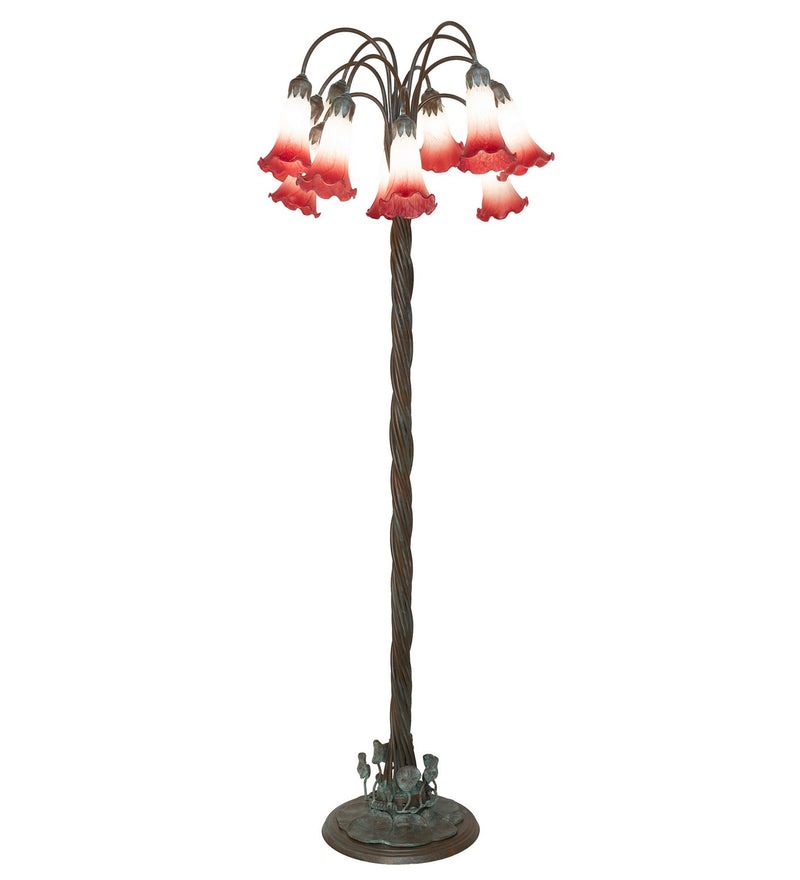 Meyda Tiffany 262113 12 Light Floor Lamp, Bronze