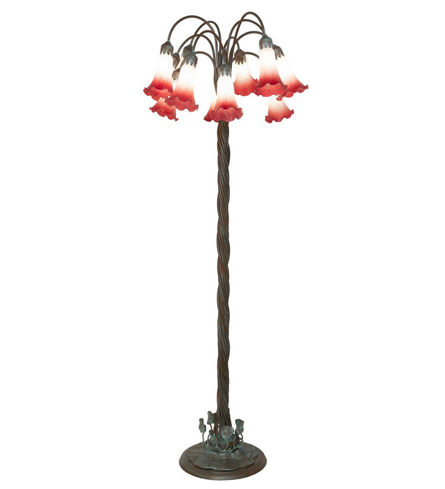Meyda Tiffany 262113 12 Light Floor Lamp, Bronze