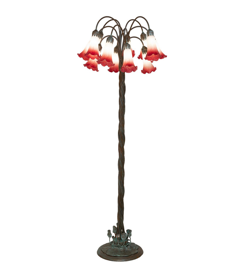 Meyda Tiffany 262113 12 Light Floor Lamp, Bronze